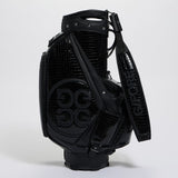 G/FORE Limited Release Croc-Embossed Leather Tour Bag – Onyx – Image 5