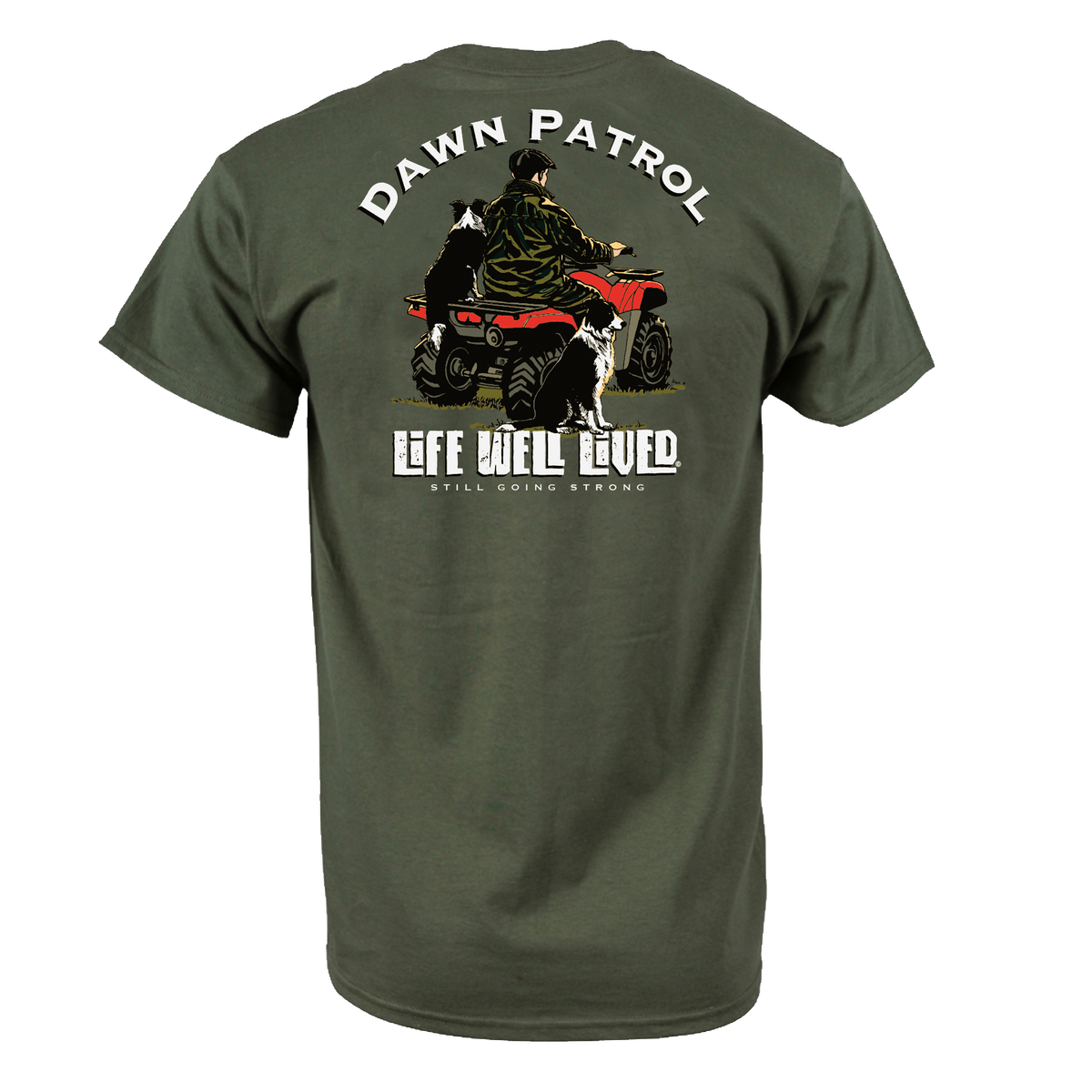 Dawn Patrol Country Farm T-Shirt artwork