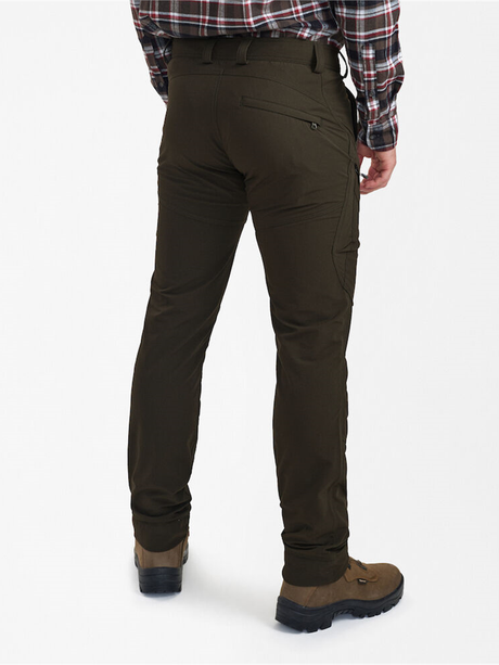 DEERHUNTER Northward Trousers - Mens - Bark Green official image 5