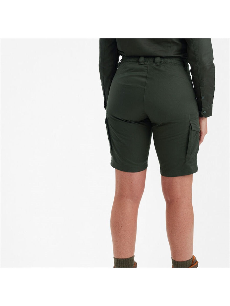 DEERHUNTER Lady Atlas Shorts - Womens - Timber official detail view 2
