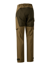 DEERHUNTER Lady Sarek Full Stretch Trousers - Womens - Butternut/Fallen Leaf - rear product view