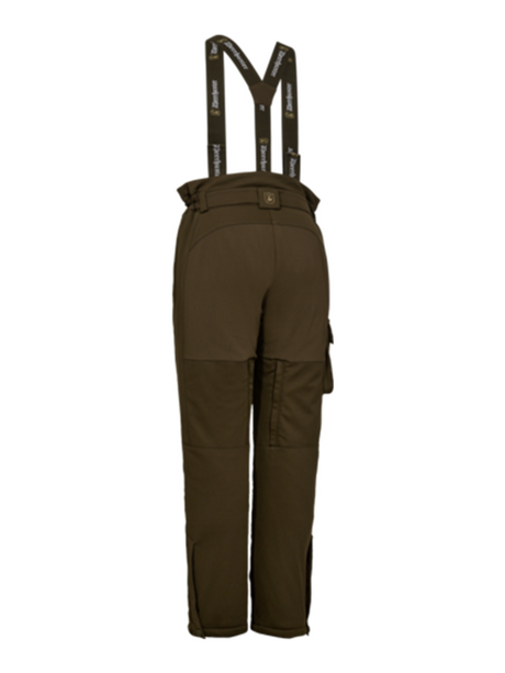 DEERHUNTER Lady Muflon Pro Winter Trousers - Womens - Art Green - rear product view detail