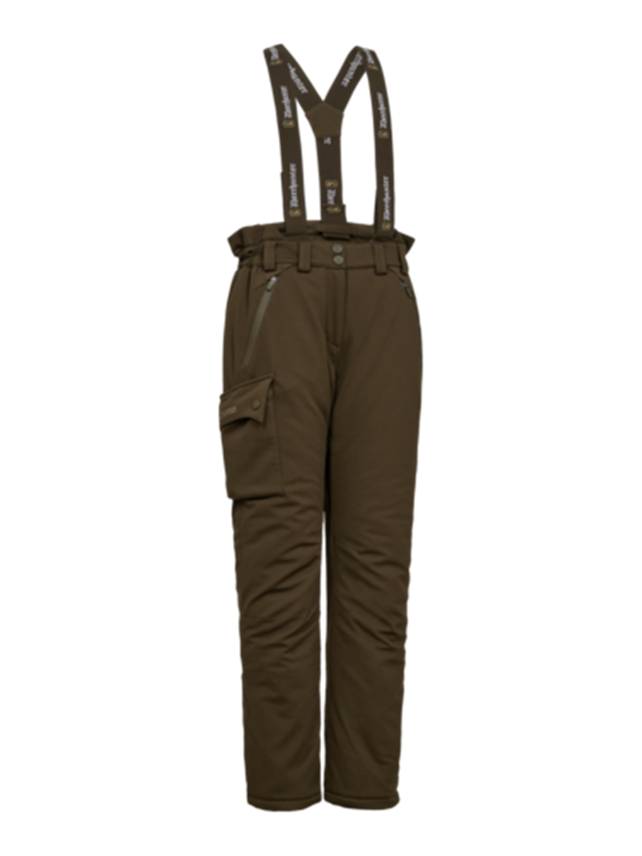 DEERHUNTER Lady Muflon Pro Winter Trousers - Womens - Art Green - front product view