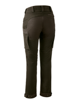 DEERHUNTER Lady Tatra Trousers - Womens - Loden Wood - rear product view