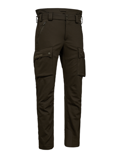 DEERHUNTER Muflon Pro Light Trousers - Mens - Art Green front flat lay