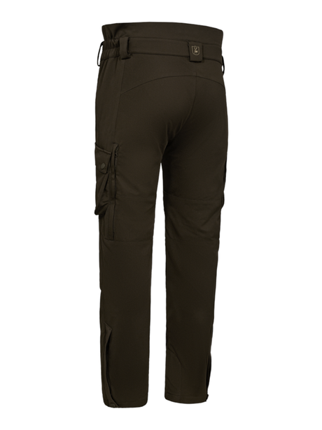 DEERHUNTER Muflon Pro Light Trousers - Mens - Art Green back flat lay