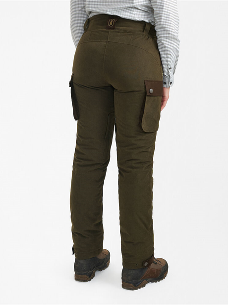 DEERHUNTER Lady Eagle Winter Trousers - Womens - Tarmac Green official image 5