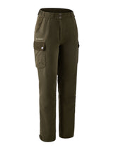 DEERHUNTER Lady Eagle Trousers - Womens - Tarmac Green front flat lay