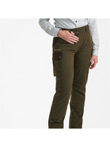 DEERHUNTER Lady Eagle Trousers - Womens - Tarmac Green official detail view 2