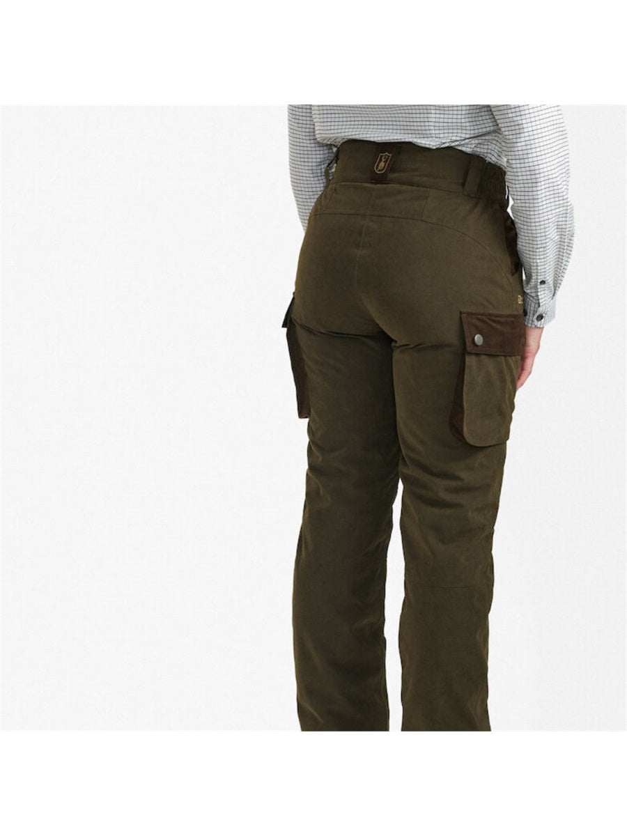 DEERHUNTER Lady Eagle Trousers - Womens - Tarmac Green official detail view 3