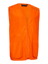 DEERHUNTER Hunting Mesh Safety Waistcoat - Unisex - Orange front flat lay
