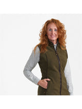 DEERHUNTER Lady Eagle Fleece Waistcoat - Womens - Tarmac Green official detail view 1