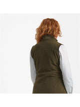 DEERHUNTER Lady Eagle Fleece Waistcoat - Womens - Tarmac Green official detail view 2