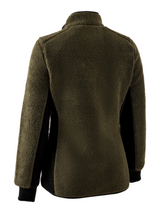 DEERHUNTER Lady Roja Fiber Pile Jacket - Womens - Adventure Green - rear product view