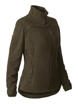 DEERHUNTER Lady Muflon Pro Fleece Jacket - Womens - Art Green front flat lay