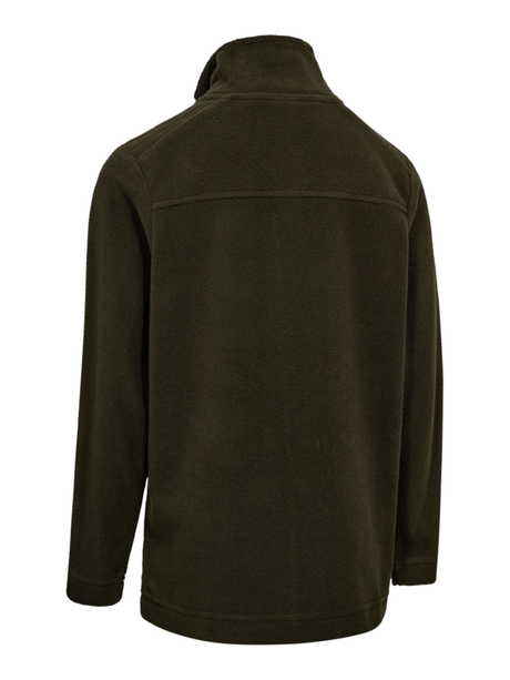 DEERHUNTER Youth Atlas Light Fleece Jacket - Kids - Timber back flat lay
