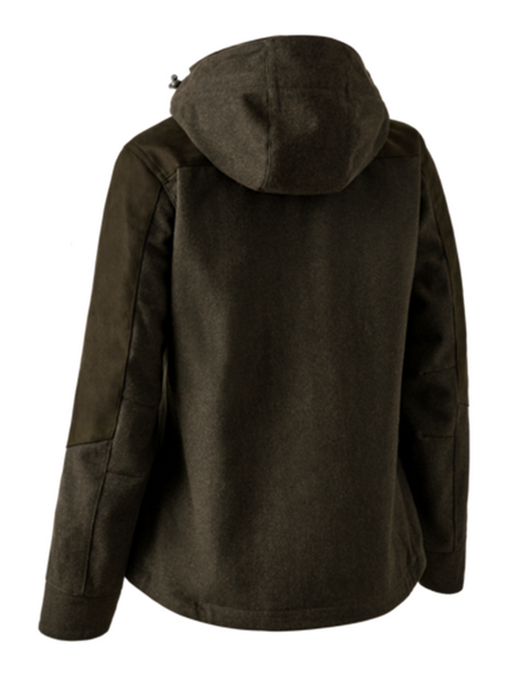 DEERHUNTER Lady Tatra Active Jacket - Womens - Loden Wood - rear product view