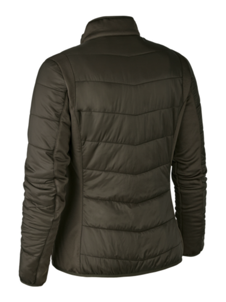 DEERHUNTER Lady Heat Padded Jacket - Womens - Wood - rear product view
