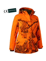 DEERHUNTER Lady Eagle Winter Jacket - Womens - REALTREE EDGE® ORANGE - front product view
