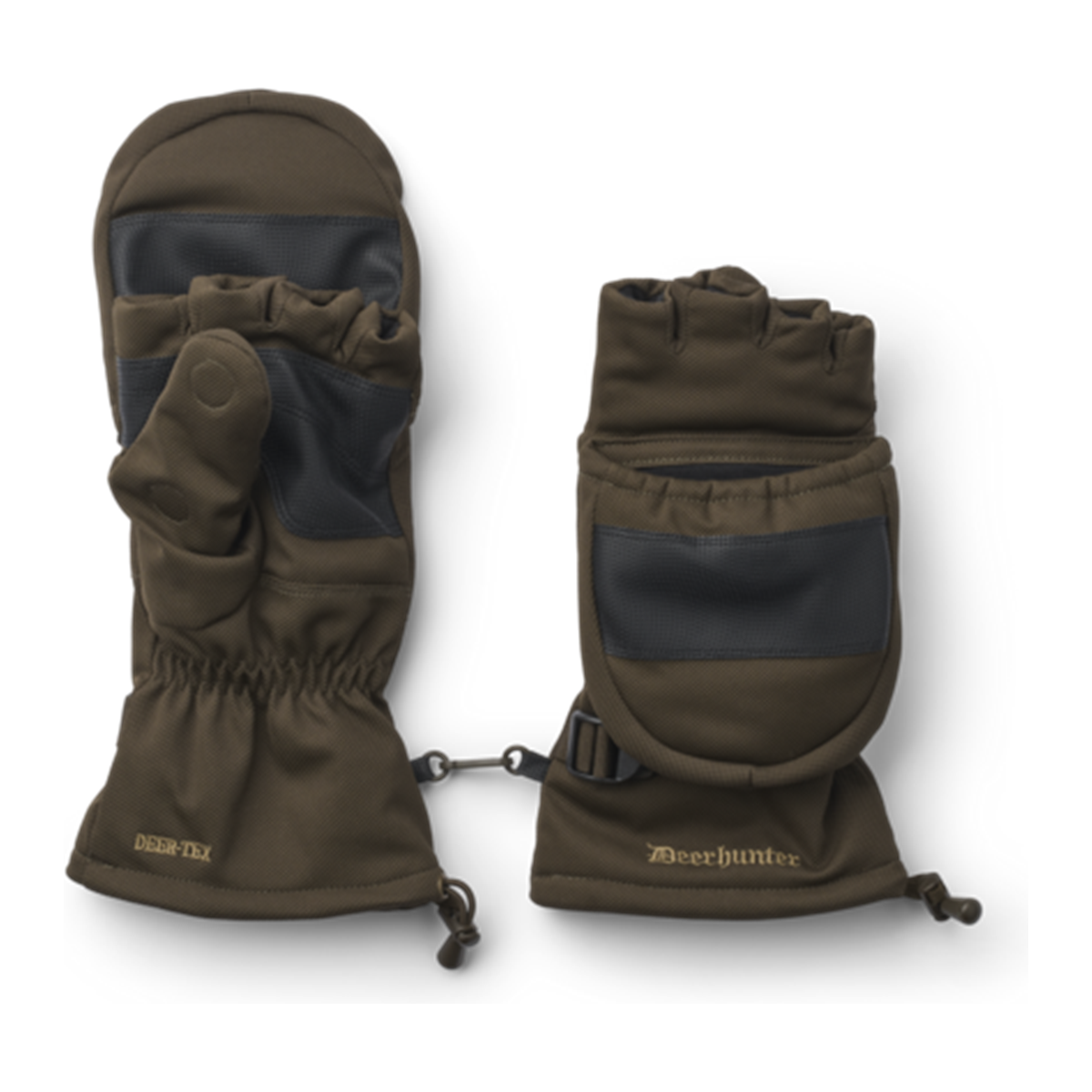 DEERHUNTER Muflon Pro Glomitts - Mens - Art Green - rear product view