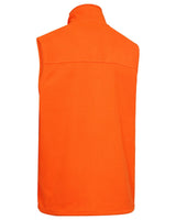 DEERHUNTER Atlas Light Fleece Waistcoat - Mens - Safety Orange