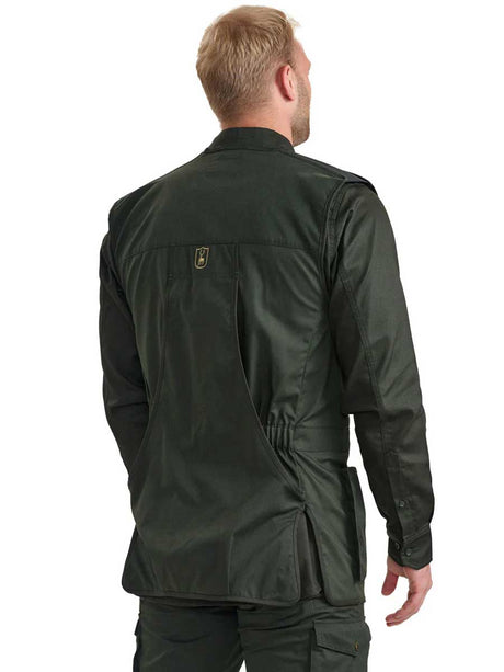 DEERHUNTER Atlas Shooting Waistcoat - Mens - Timber