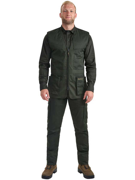 DEERHUNTER Atlas Shooting Waistcoat - Mens - Timber