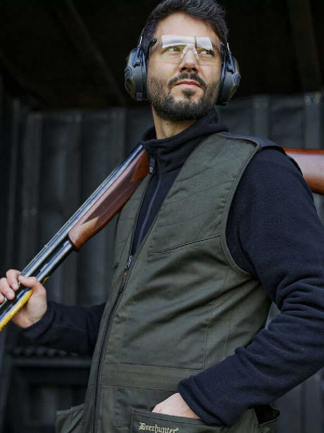 DEERHUNTER Atlas Shooting Waistcoat - Mens - Timber