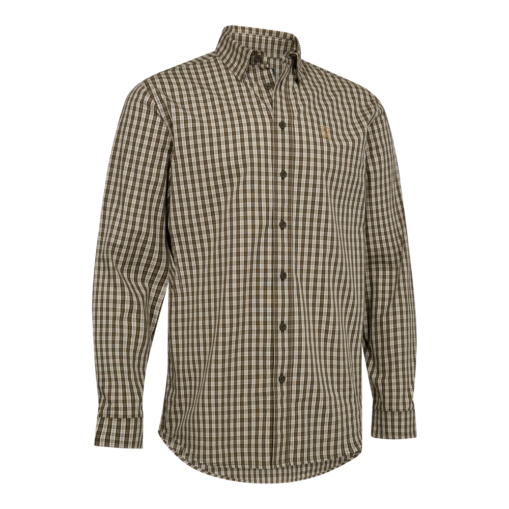 DEERHUNTER Baldwin Shirt - Men's - Brown Check