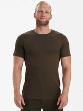 Load image into Gallery viewer, DEERHUNTER Basic T-Shirt 2 Pack - Mens - Brown Leaf Melange
