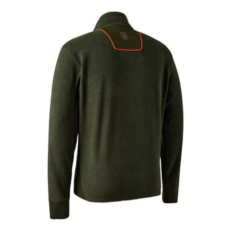 DEERHUNTER Chamois Full-Zip Fleece - Mens - Forest Green