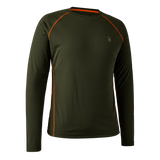 DEERHUNTER Chamois Long Sleeve T-Shirt - Men's - Forest Green