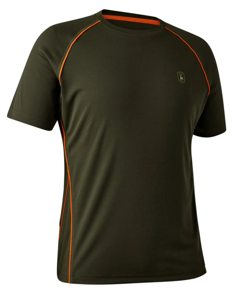 DEERHUNTER Chamois T-Shirt - Men's - Forest Green