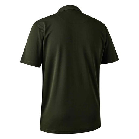 DEERHUNTER Climate Polo Shirt with 37.5® Technology - Men's - Forest Ember