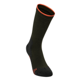 Deerhunter Coolmax Socks in Forest Green - front view