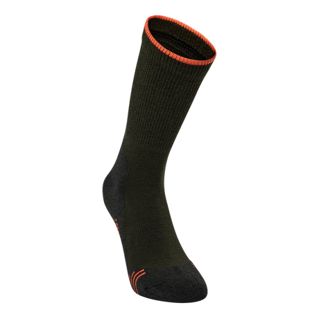 Deerhunter Coolmax Socks in Forest Green - front view