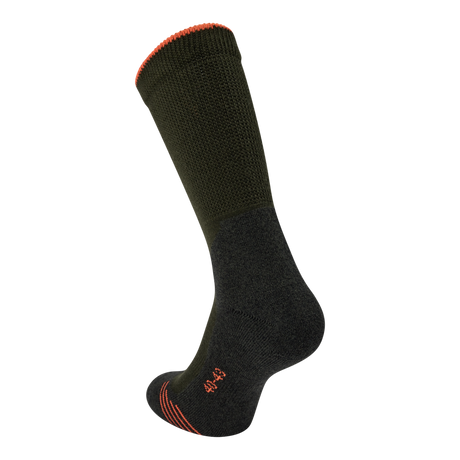 Deerhunter Coolmax Socks in Forest Green - rear view