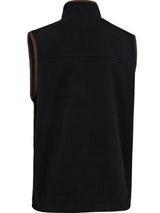 DEERHUNTER Cumbria Fleece Waistcoat - Mens - Anthracite Grey