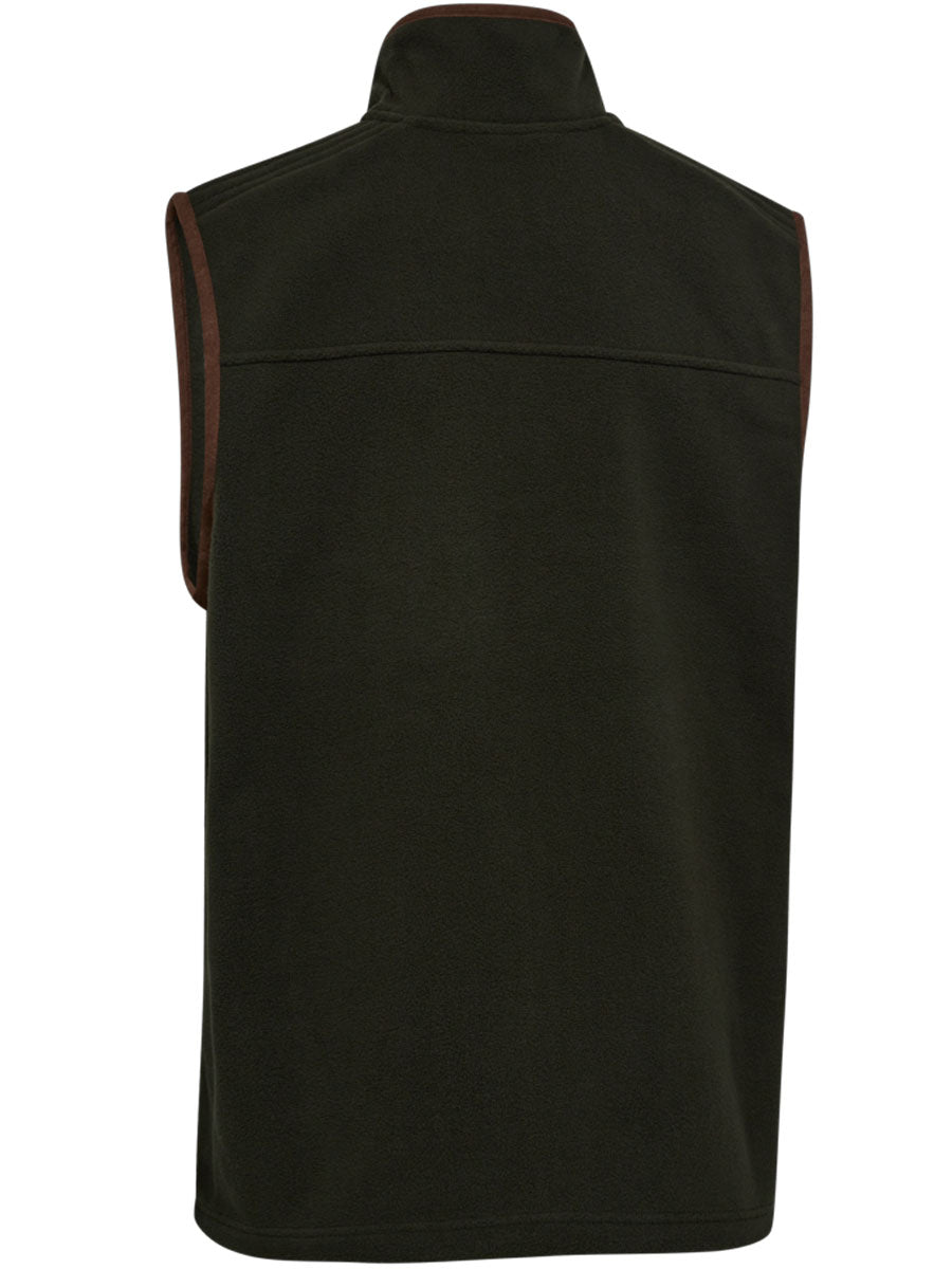 DEERHUNTER Cumbria Fleece Waistcoat - Mens - Forest Ember