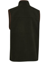 DEERHUNTER Cumbria Fleece Waistcoat - Mens - Forest Ember