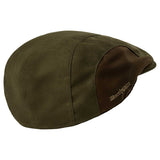 DEERHUNTER Eagle Flat Cap- Tarmac Green