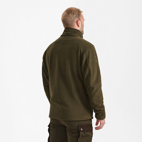 DEERHUNTER Eagle Fleece Jacket - Mens - Tarmac Green