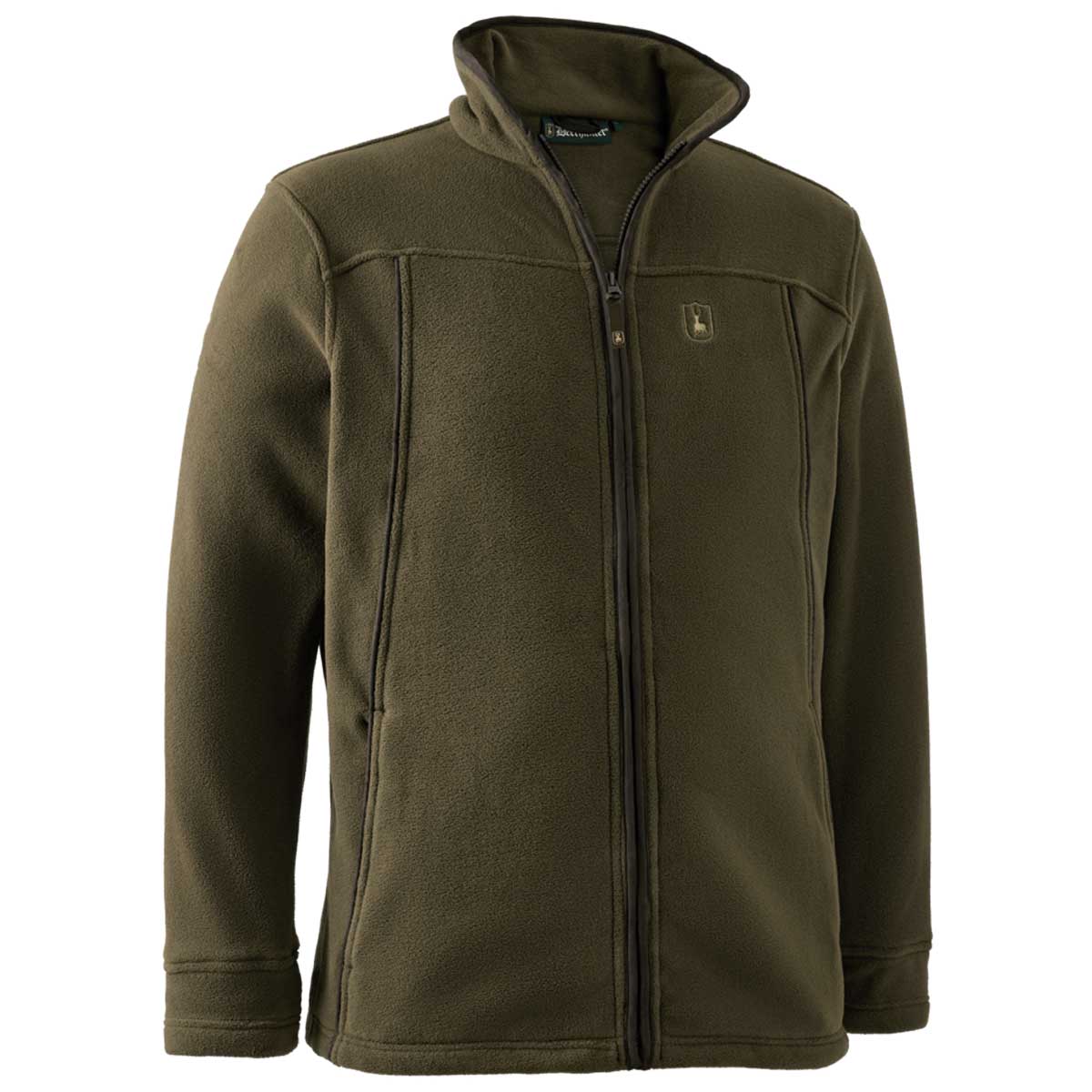 DEERHUNTER Eagle Fleece Jacket - Mens - Tarmac Green