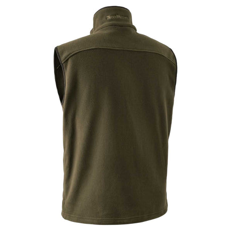 DEERHUNTER Eagle Fleece Waistcoat - Mens - Tarmac Green
