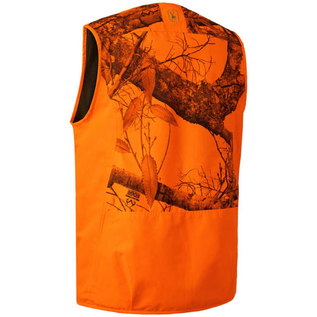 DEERHUNTER Eagle Waistcoat - Mens - Realtree Edge Orange