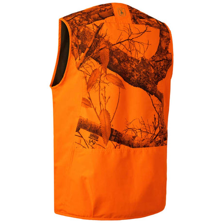 DEERHUNTER Eagle Waistcoat - Mens - Realtree Edge Safety Orange