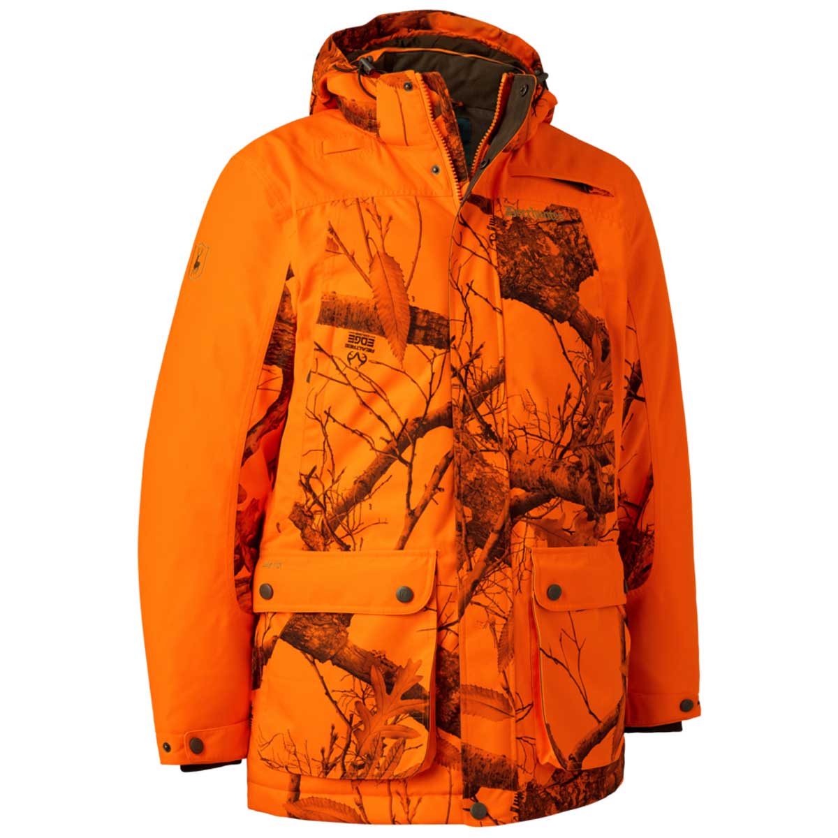 DEERHUNTER Eagle Winter Jacket - Men's - RealTree Edge Safety Orange