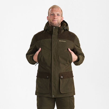 DEERHUNTER Eagle Winter Jacket - Men's - Tarmac Green