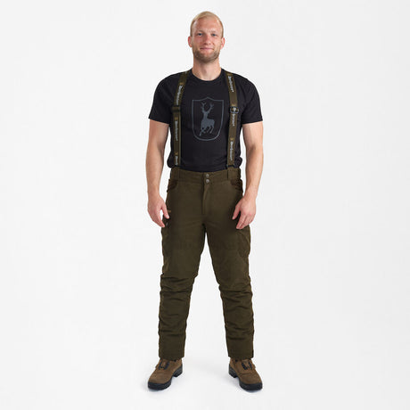 DEERHUNTER Eagle Winter Trousers - Mens - Tarmac Green