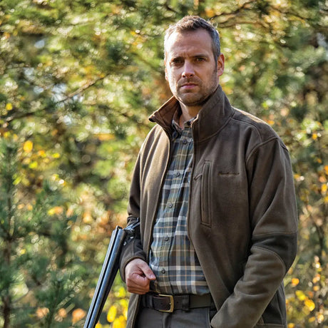 DEERHUNTER Gamekeeper Bonded Fleece Jacket - Men's - Graphite Green